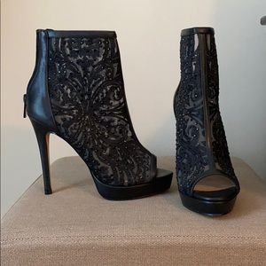 Aldo Peeptoe Booties